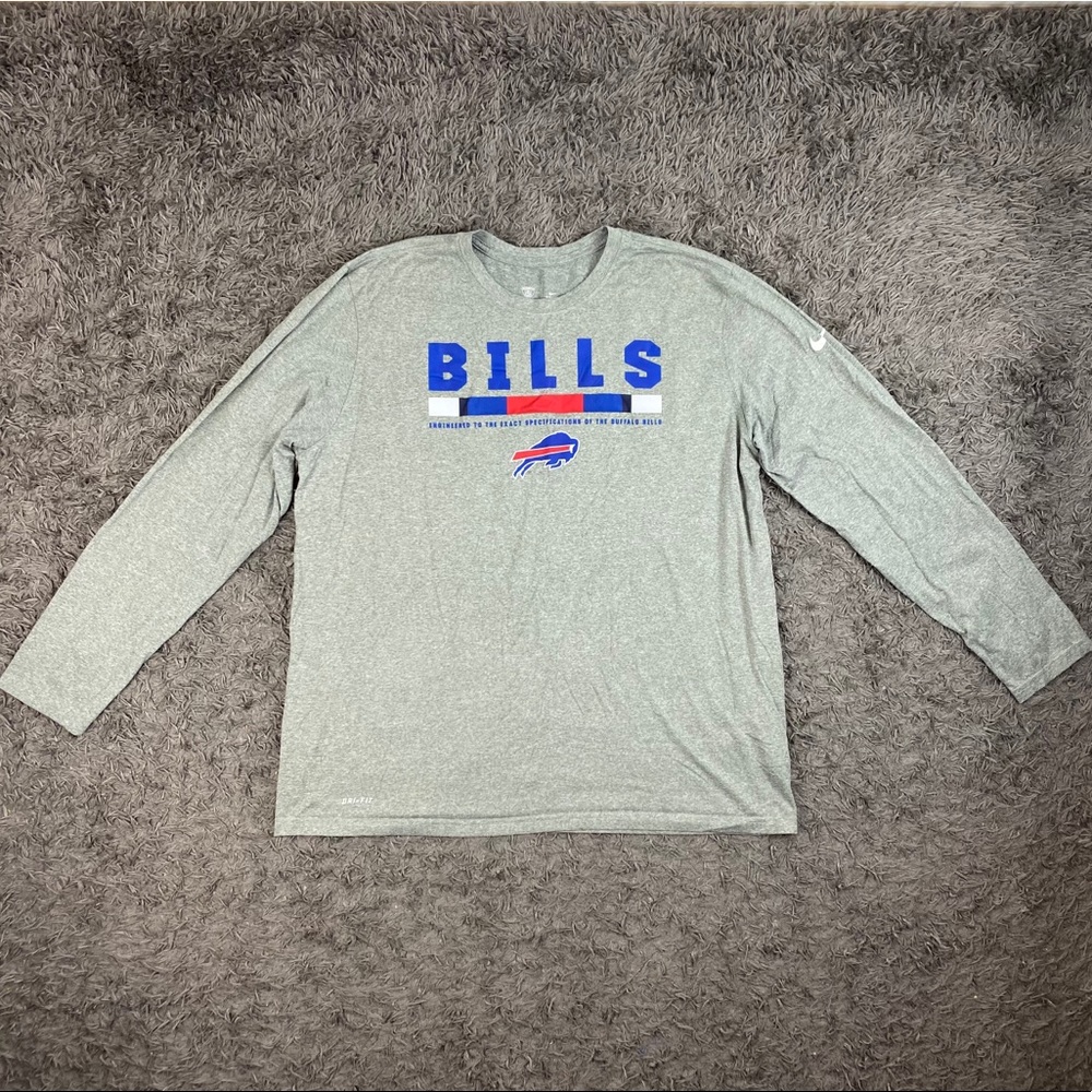Nike Buffalo Bills Dri-Fit Long Sleeve Shirt